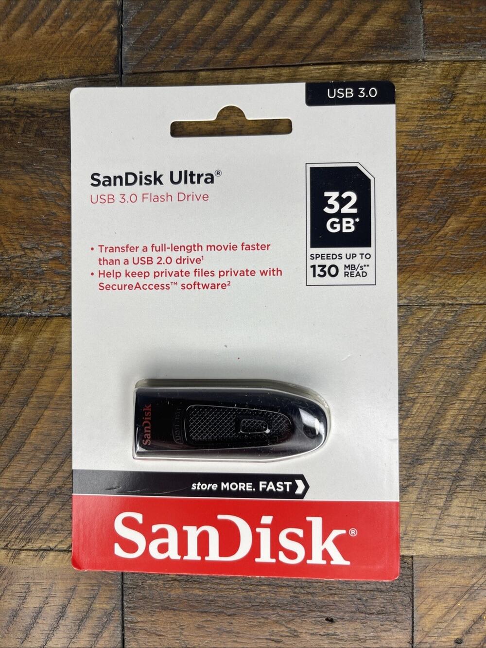 32GB SanDisk Ultra SDCZ48-032G-AW46 Flash Drive Thumb Drive Memory Stick